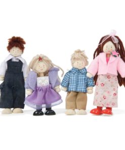 Le Toy Van Wooden Doll Family of Four