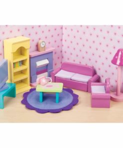 Le Toy Van Sugar Plum Sitting Room Wooden Dolls House Furniture