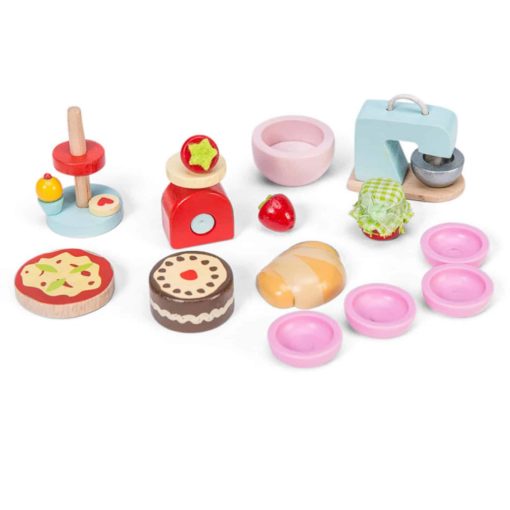 Le Toy Van Make and Bake Kitchen Accessories for Dolls House