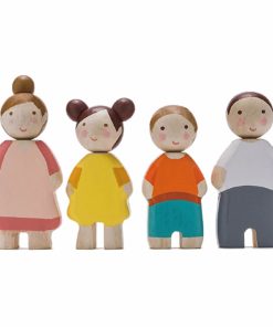 Tender Leaf Toys Four Wooden People Family