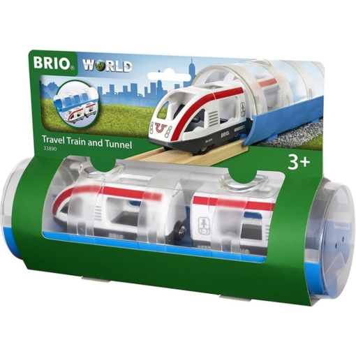 Brio Travel Train and Tunnel 3 Pce Set